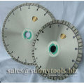 Laser turbo segmented diamond saw blade